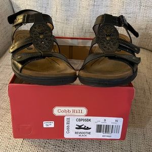 Sandals Cobb Hill Revsoothe Black 9N